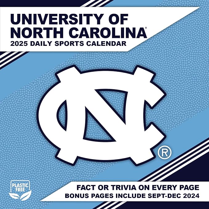 Turner Sports UNC Tar Heels 2025 Box Calendar (25998053116)