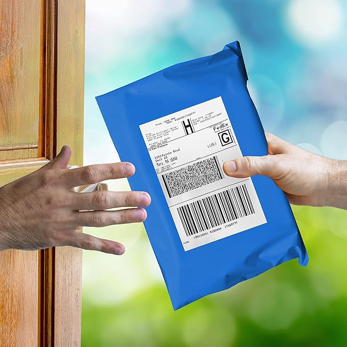 Colored Poly Mailers Pack of: Be creative with your packaging with Colored mailers (Blue, 7.5" x 10.5" pack of 200)