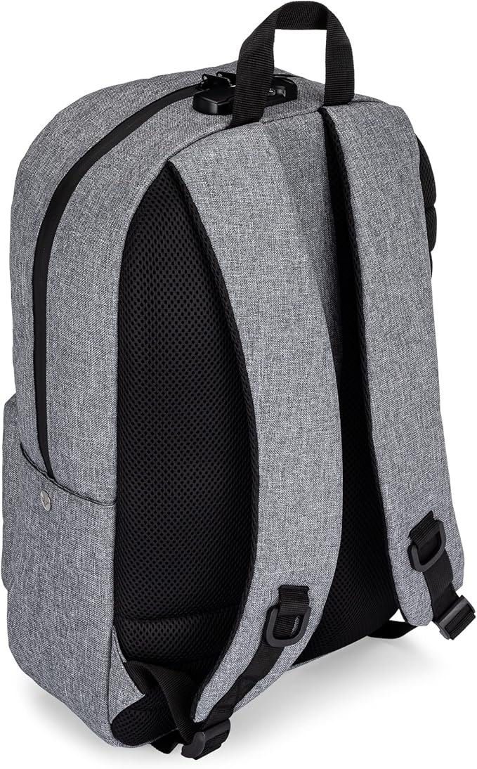 Legend Laptop Backpack with Anti Theft Combination Lock Weather Resistant (Black)