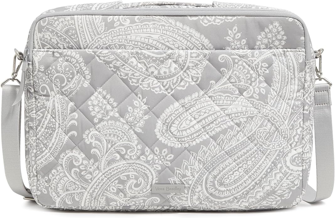 Vera Bradley Women's Performance Twill Laptop Crossbody Workstation