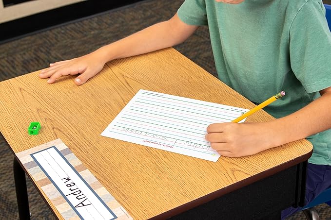 Teacher Created Resources 76501 Smart Start K-1 Writing Paper: 100 sheets, White