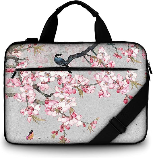 icolor 13" Laptop Shoulder Bag Sleeve,11.6" 12" 13.3 inch Computer Tablet Canvas Handbag Case Notebook Messenger Briefcase