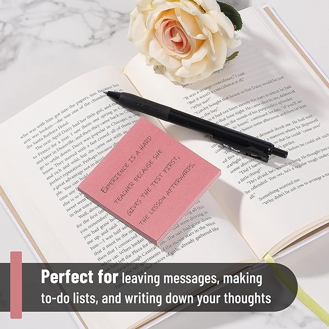 Mr. Pen- Sticky Notes, 3”x3”, 24 Pads, Vintage Colors Sticky Notes, Sticky Note, Self-Stick Note Pads, Sticky Pads Sticky Notes Aesthetic, Colorful Sticky Notes, Sticky Notes Bulk, Bulk Sticky Notes