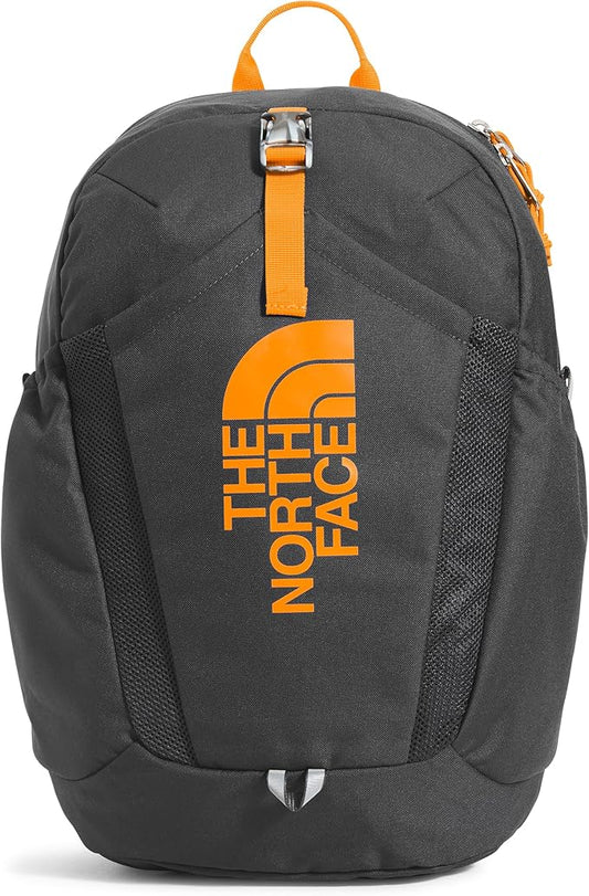 THE NORTH FACE Teen Mini Recon Backpack, Asphalt Grey/Cone Orange-NPF, One Size