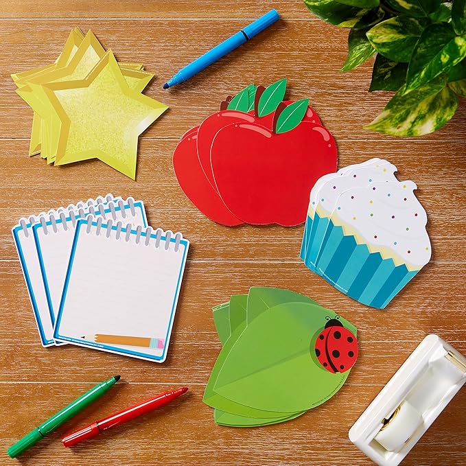 Eureka Ladybug Paper Cut-Out Classroom Decorations for Teachers, 36 Pieces