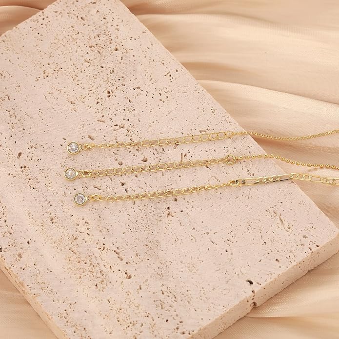 Herringbone Necklace for Women,Dainty Gold Necklace,14k Gold Plated Snake,Gold Chain Choker Necklaces,Simple Gold Layered Necklaces,Gold Jewelry Gift for Women