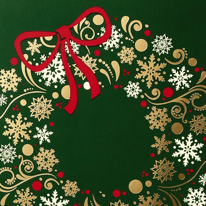 Image Arts Christmas Boxed Cards Assortment, Elegant Icons (4 Designs, 24 Cards with Envelopes)